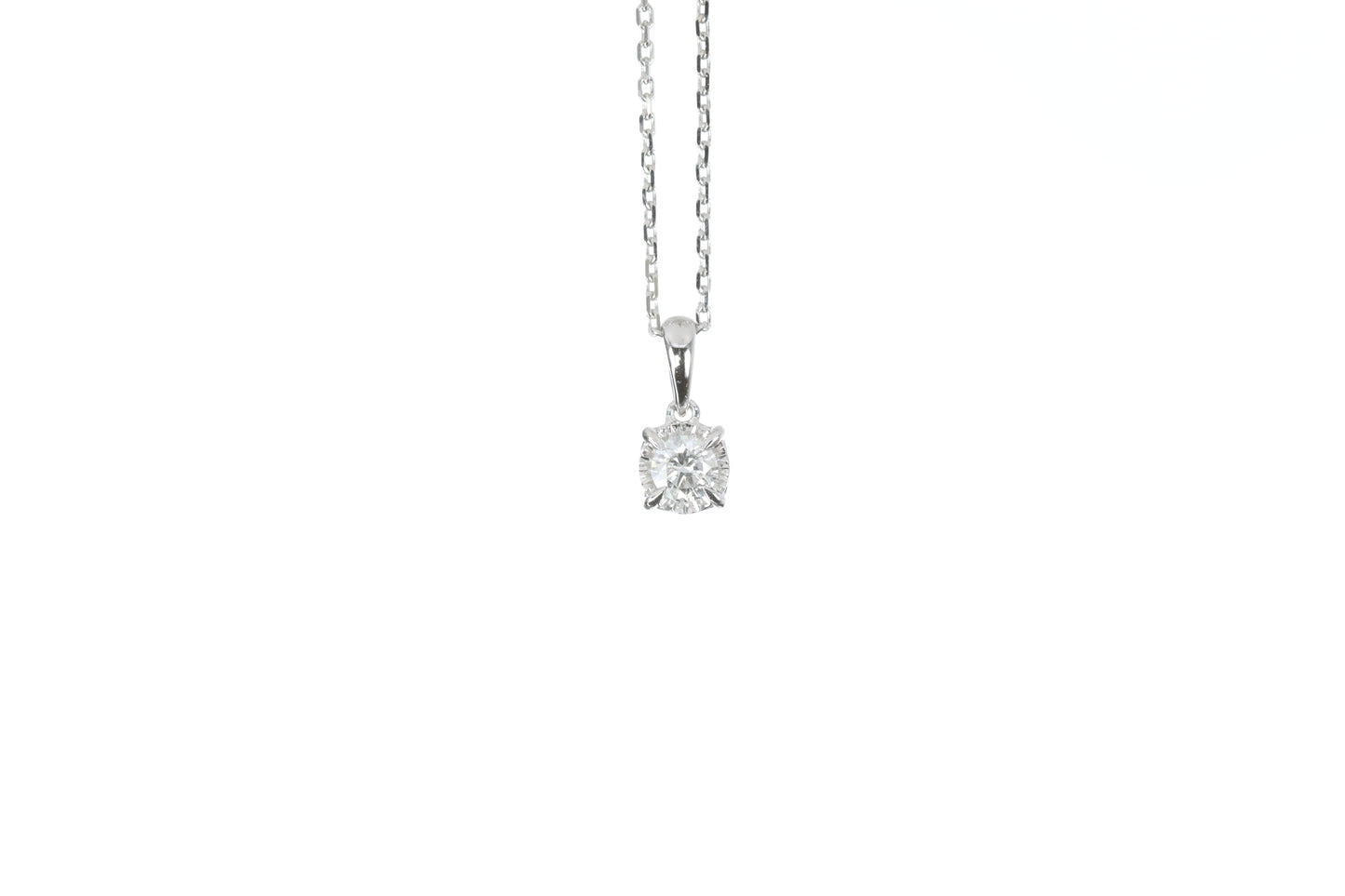Solitaire Diamond Pendant