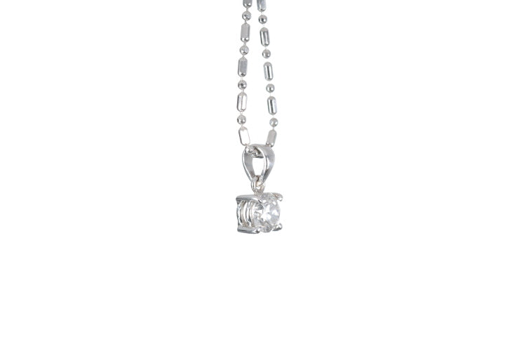 Solitaire Diamond Pendant