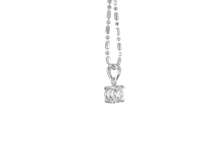 Solitaire Diamond Pendant