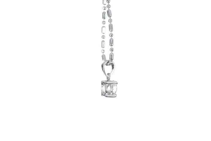 Solitaire Diamond Pendant