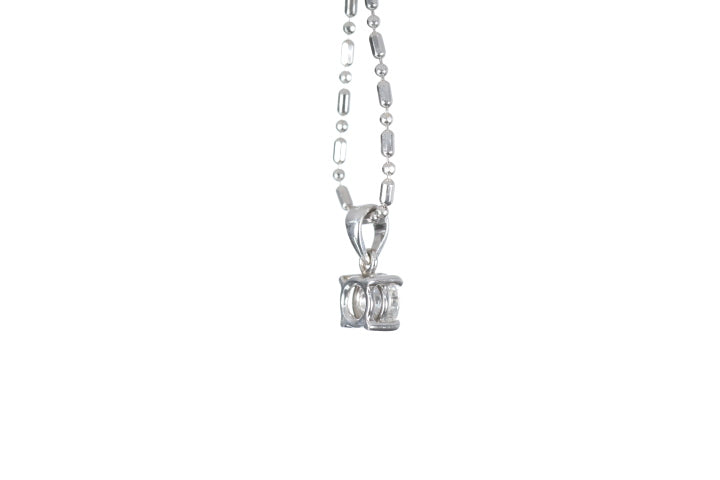 Solitaire Diamond Pendant