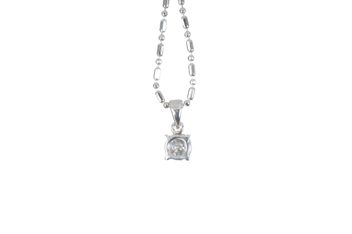 Solitaire Diamond Pendant