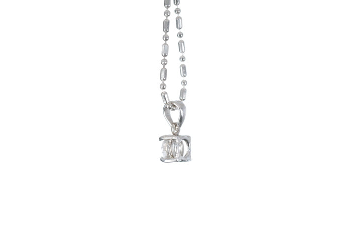 Solitaire Diamond Pendant