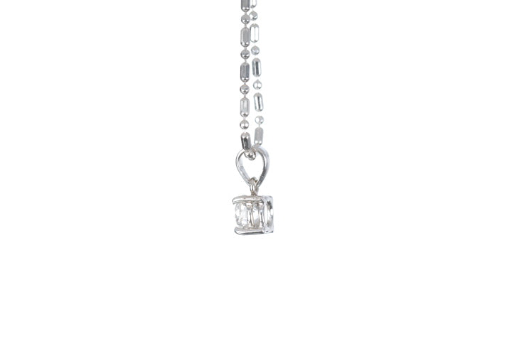 Solitaire Diamond Pendant