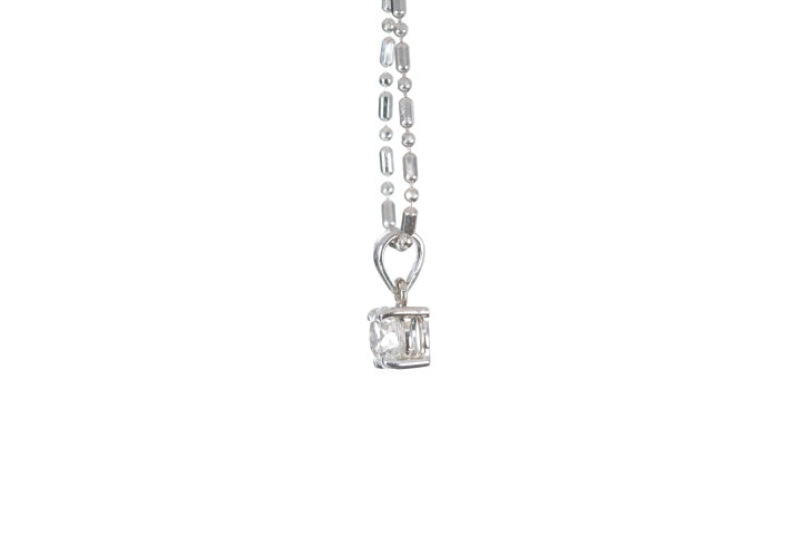 Solitaire Diamond Pendant