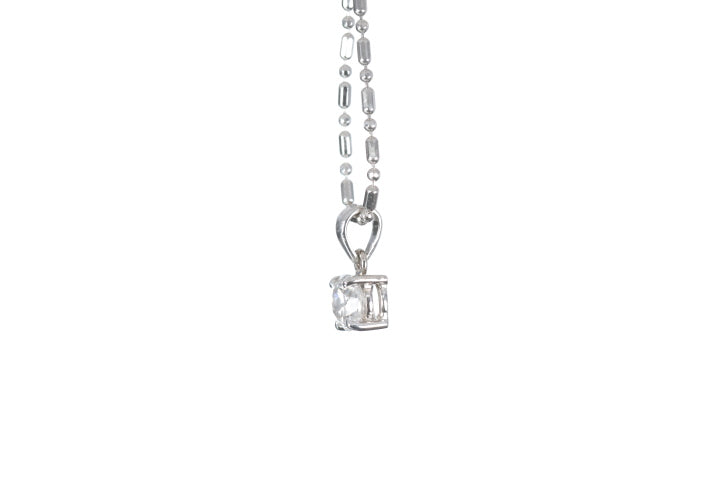 Solitaire Diamond Pendant