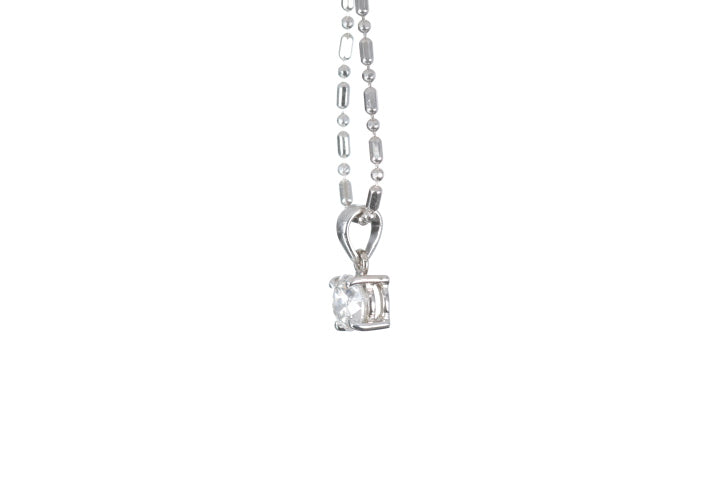 Solitaire Diamond Pendant
