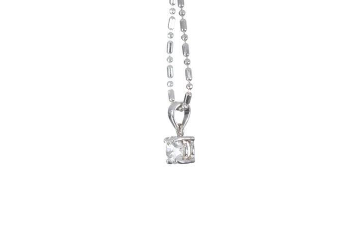 Solitaire Diamond Pendant