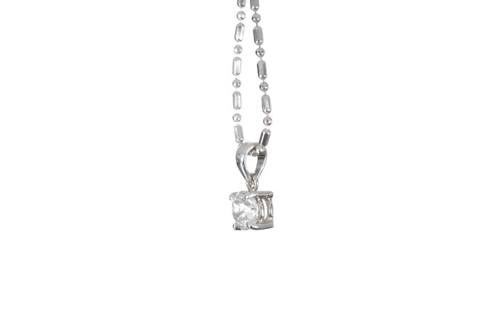 Solitaire Diamond Pendant