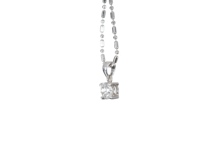 Solitaire Diamond Pendant
