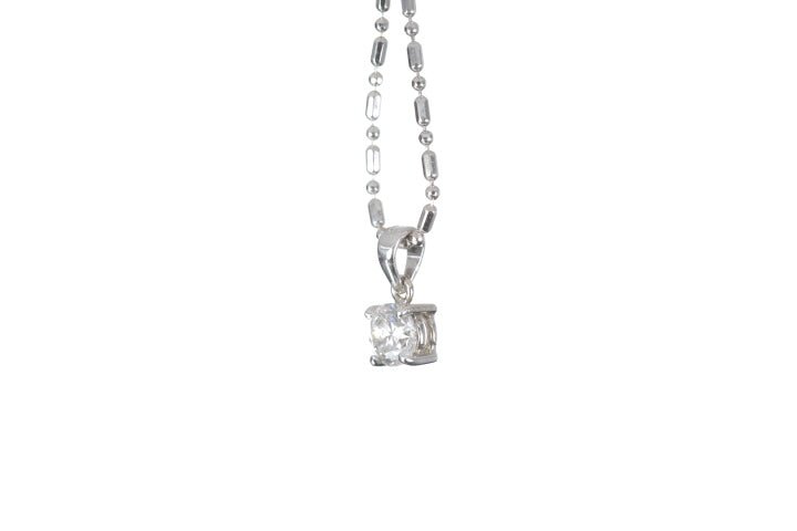 Solitaire Diamond Pendant