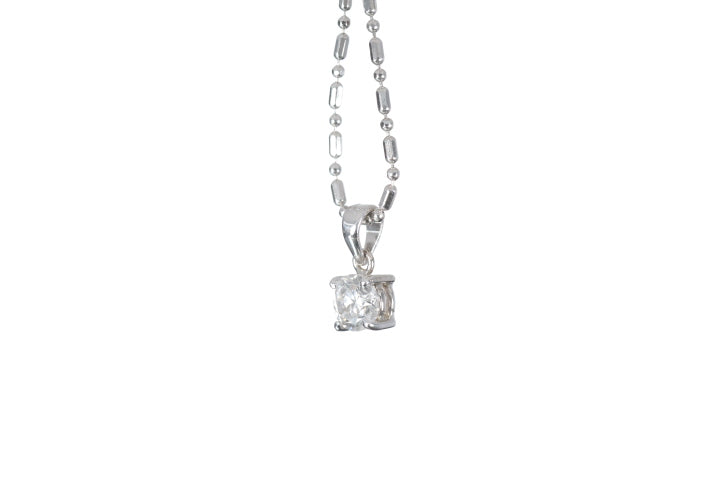 Solitaire Diamond Pendant