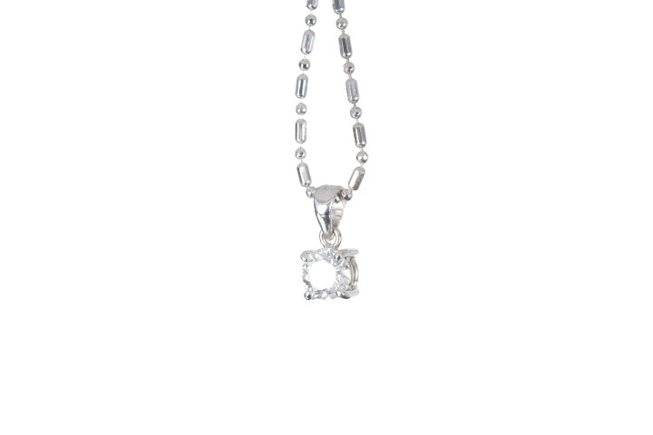 Solitaire Diamond Pendant