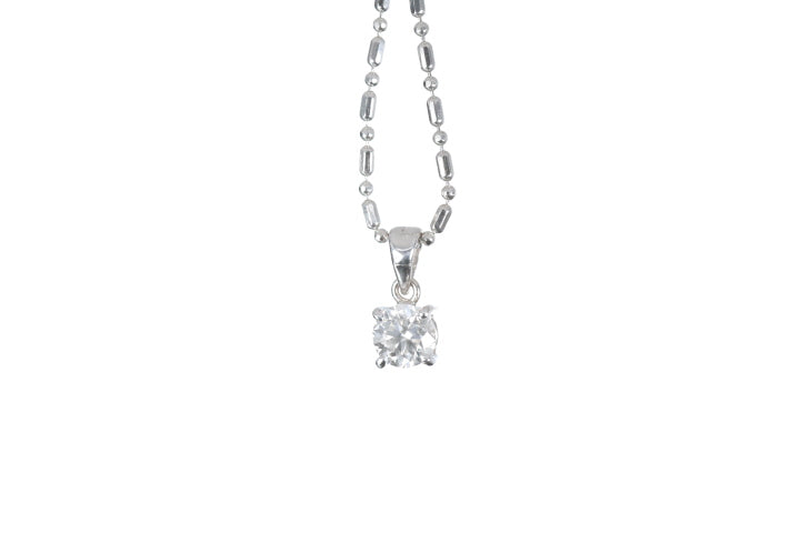 Solitaire Diamond Pendant