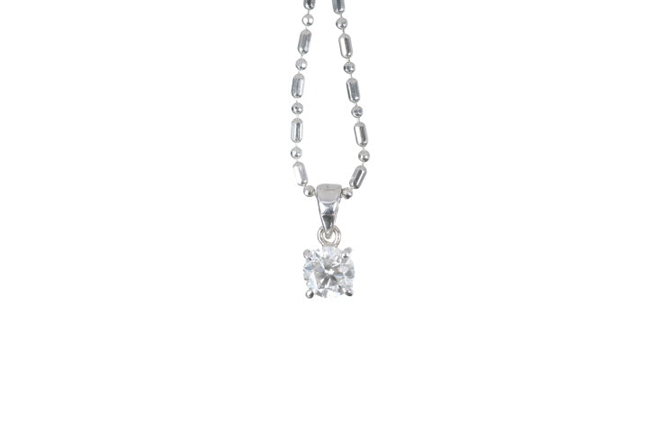 Solitaire Diamond Pendant
