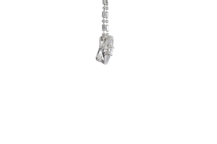 Starburst Disc Diamond Pendant