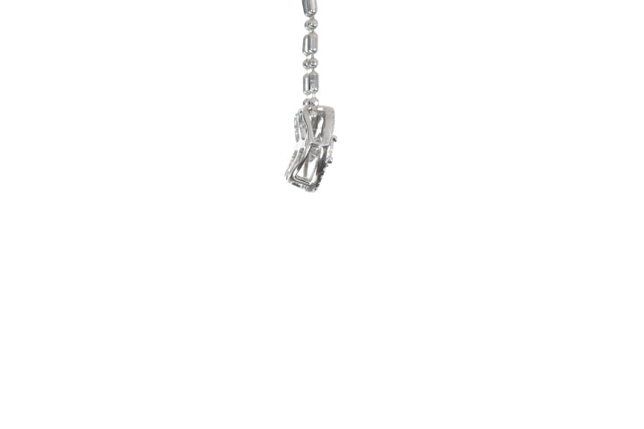 Starburst Disc Diamond Pendant