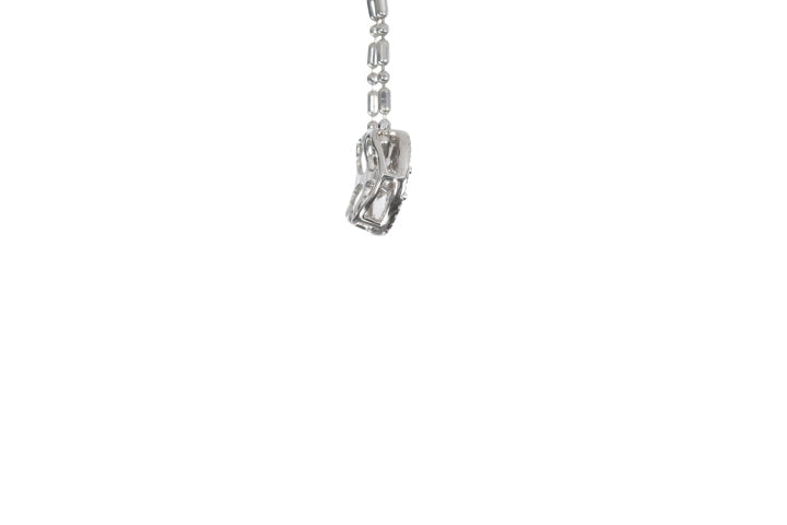 Starburst Disc Diamond Pendant