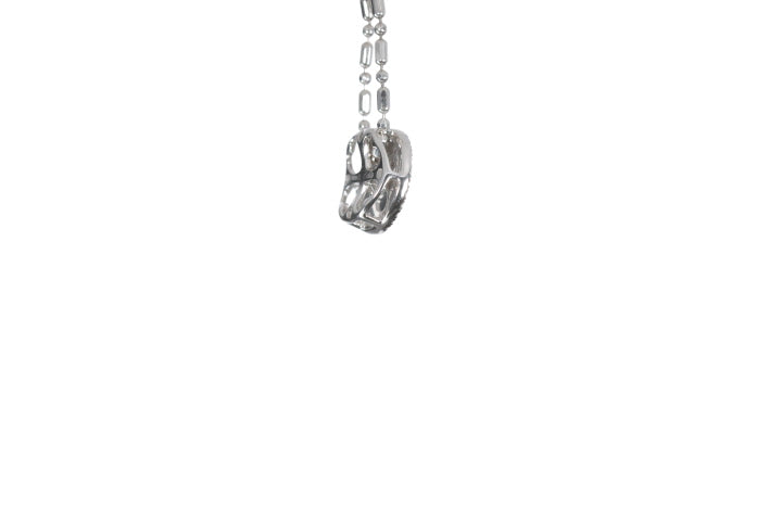 Starburst Disc Diamond Pendant