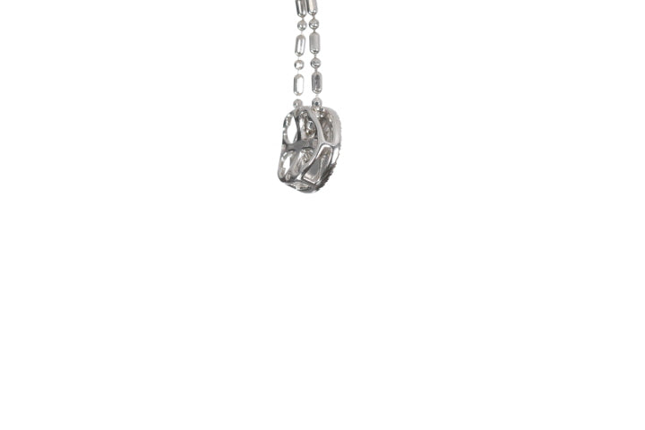 Starburst Disc Diamond Pendant