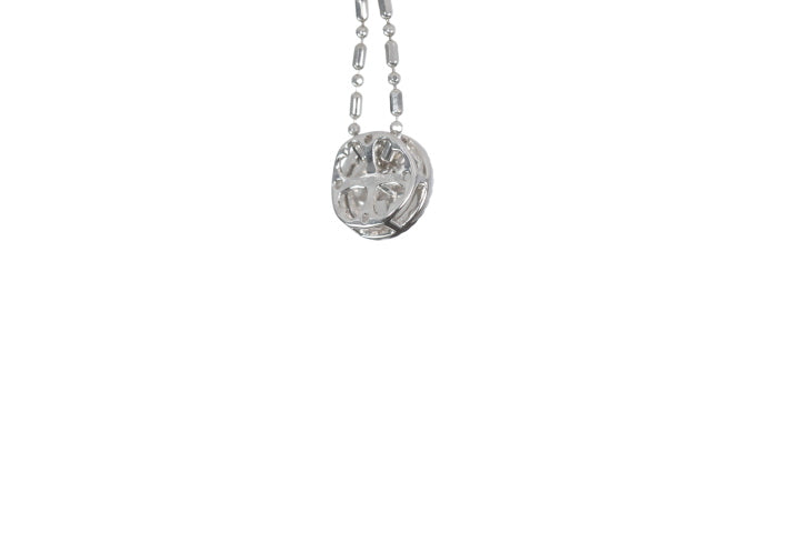 Starburst Disc Diamond Pendant