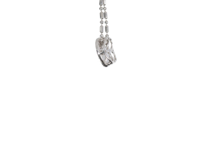Starburst Disc Diamond Pendant