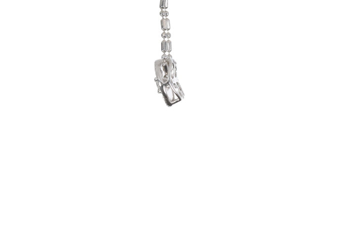 Starburst Disc Diamond Pendant