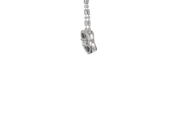 Starburst Disc Diamond Pendant