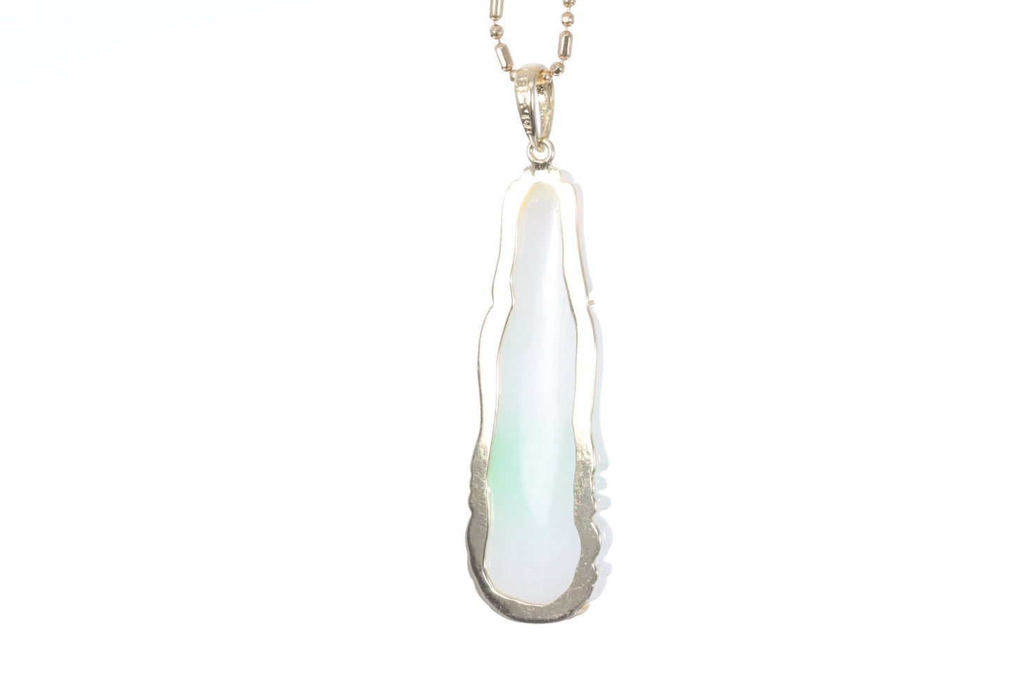 Jadeite Guan Yin Pendant