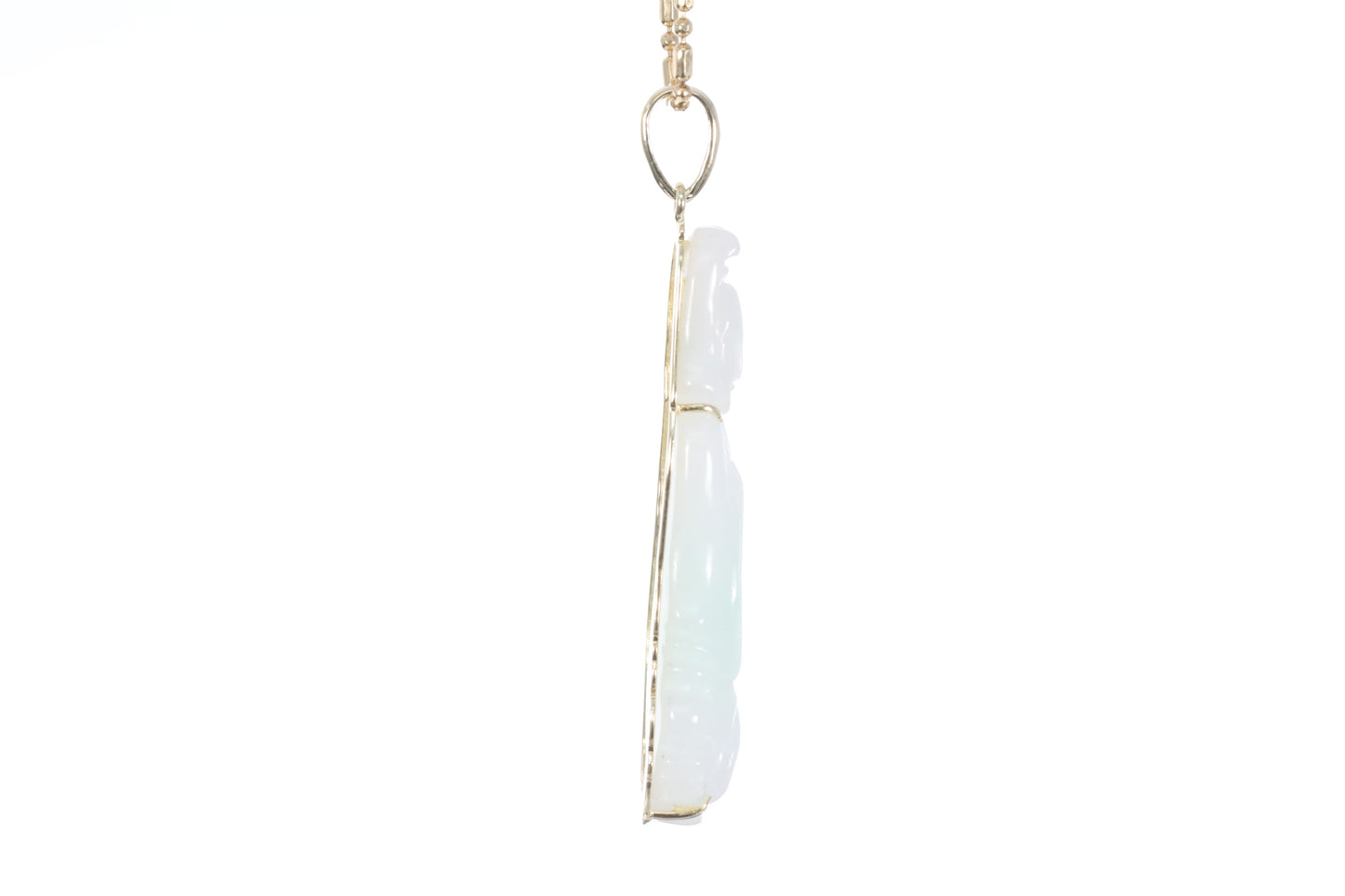 Jadeite Guan Yin Pendant