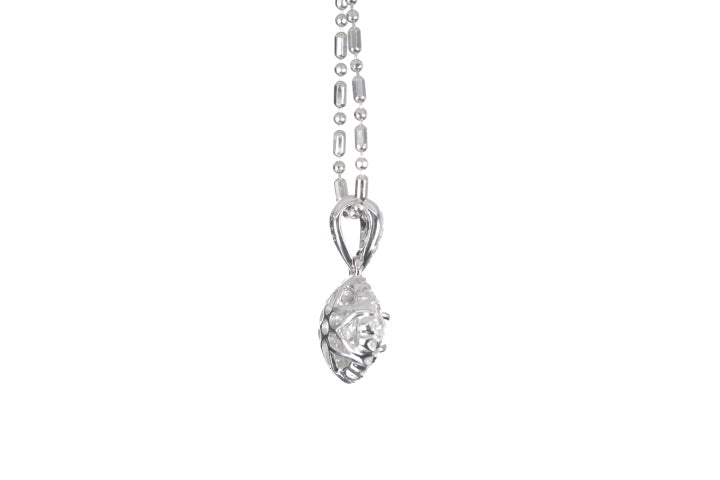 Round Pavé Diamond Pendant