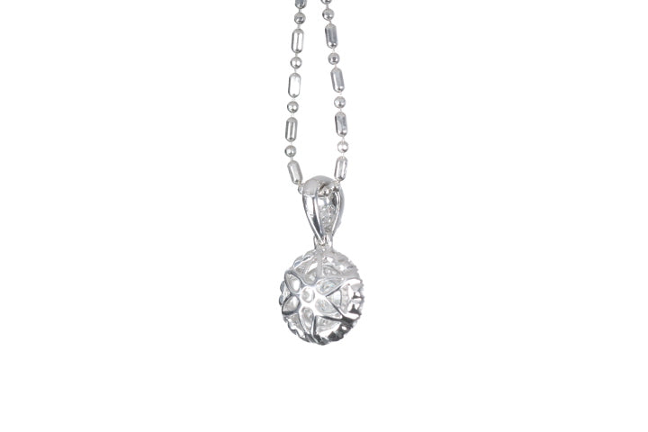 Round Pavé Diamond Pendant