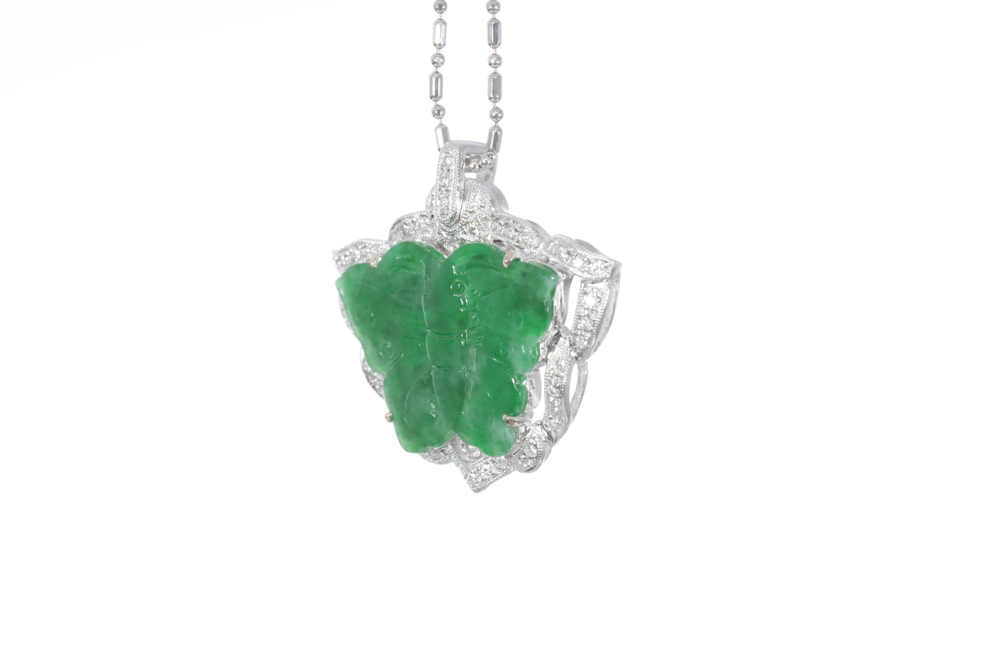 Jadeite Butterfly Pendant