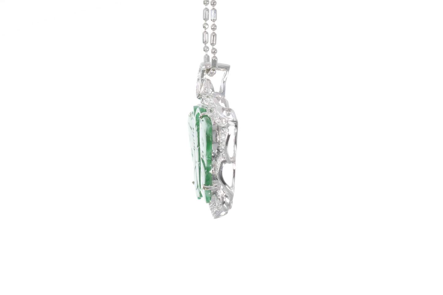 Jadeite Butterfly Pendant