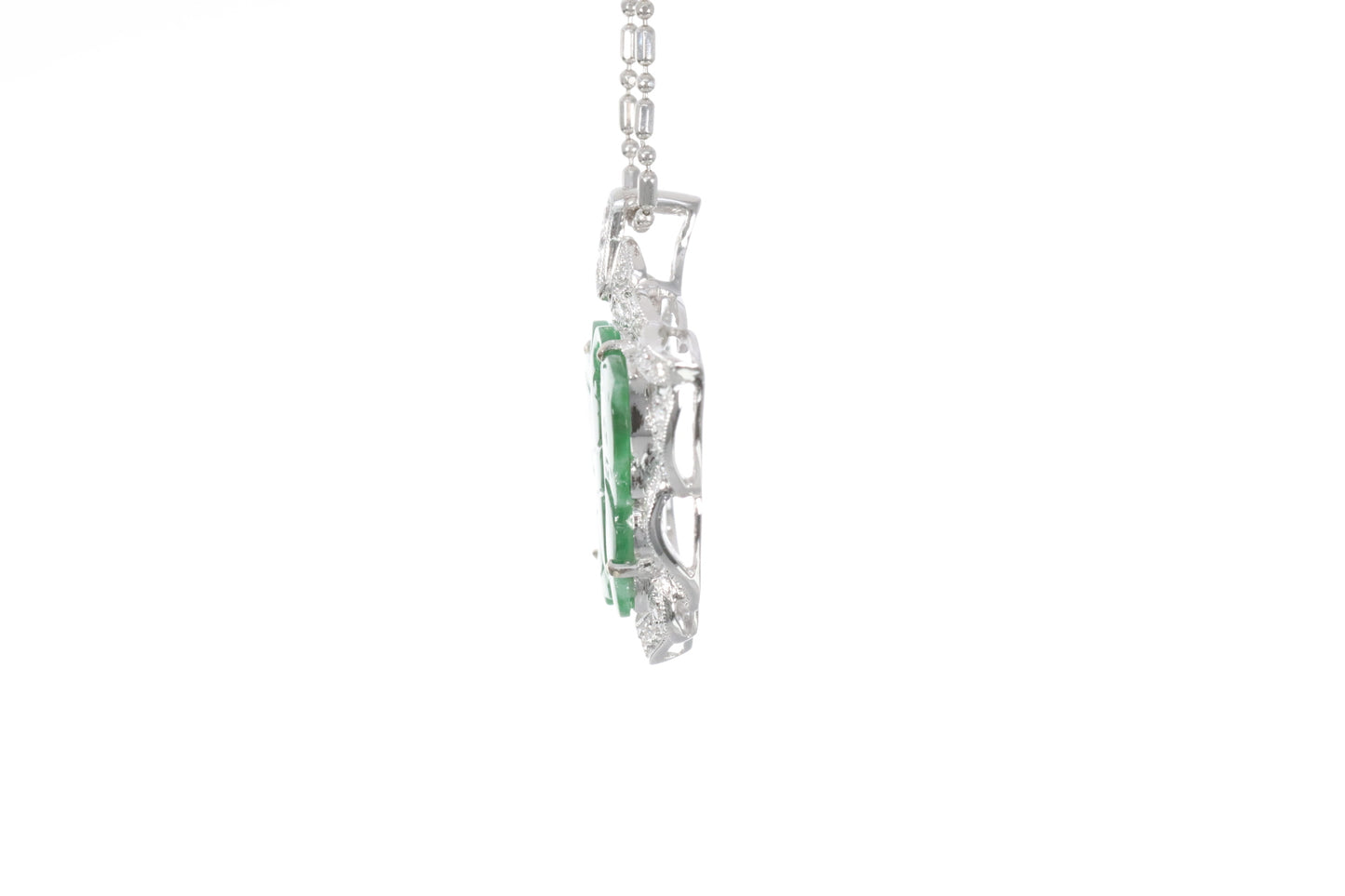 Jadeite Butterfly Pendant
