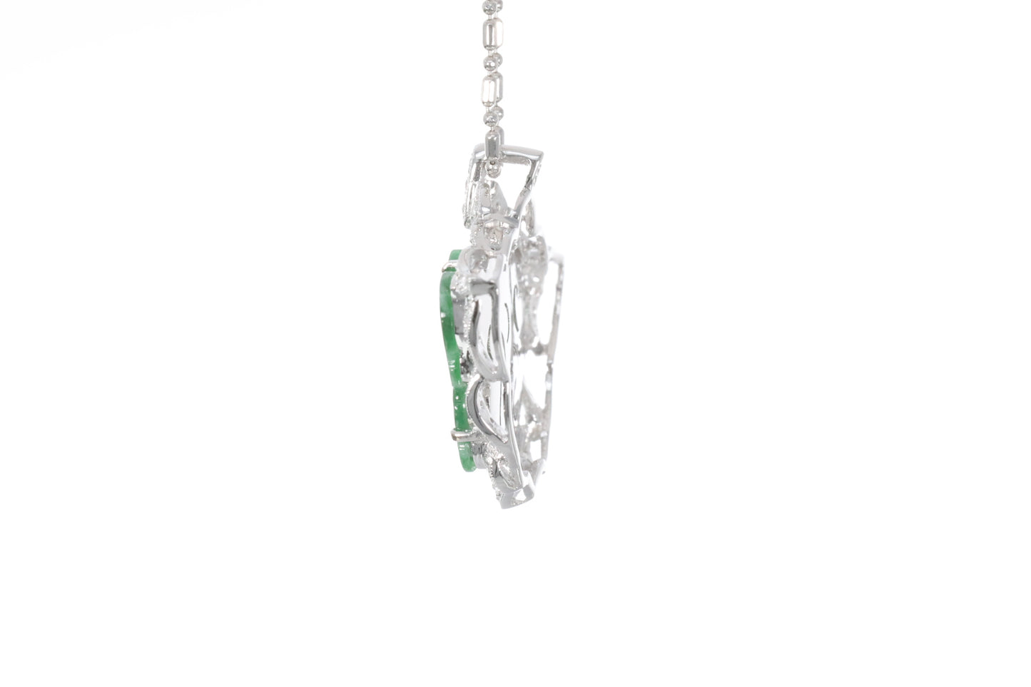 Jadeite Butterfly Pendant