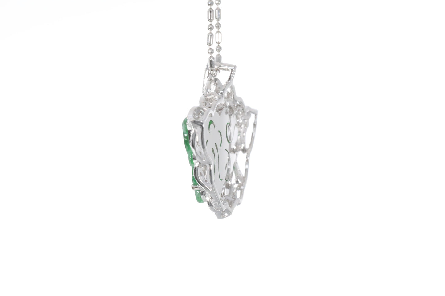 Jadeite Butterfly Pendant