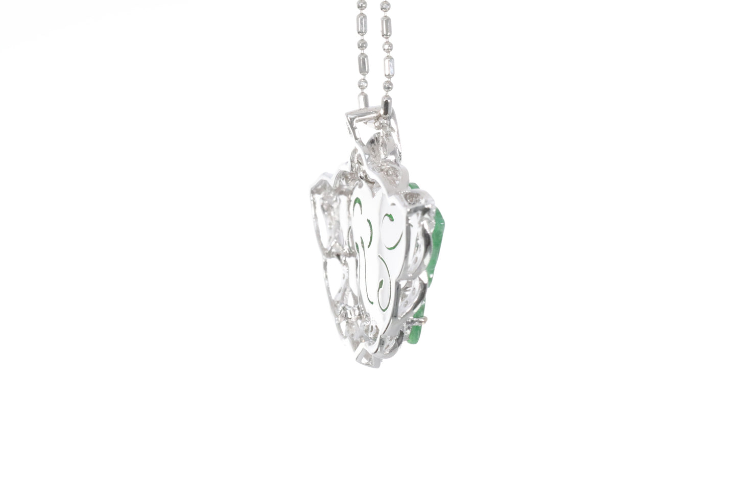 Jadeite Butterfly Pendant