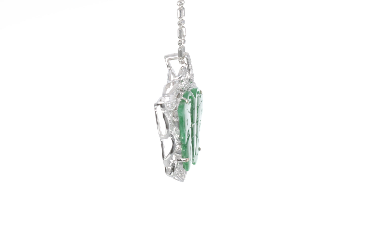 Jadeite Butterfly Pendant