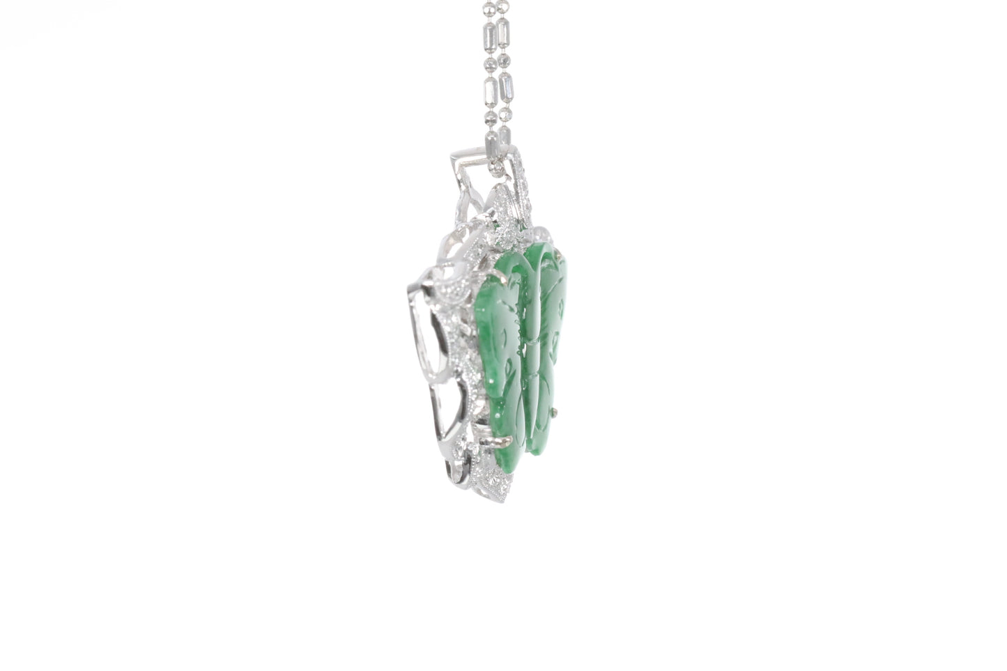Jadeite Butterfly Pendant