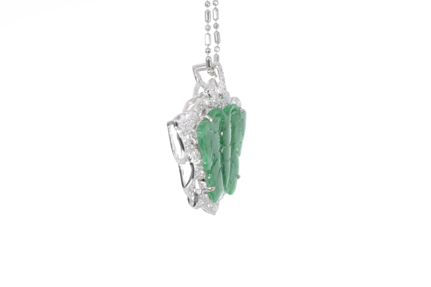 Jadeite Butterfly Pendant