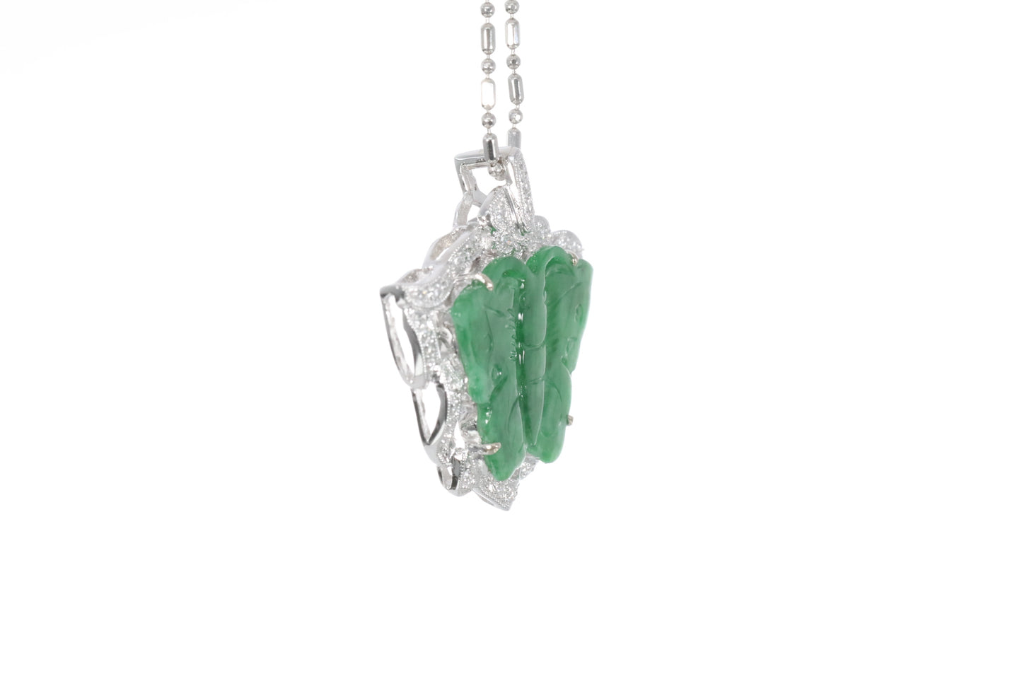 Jadeite Butterfly Pendant