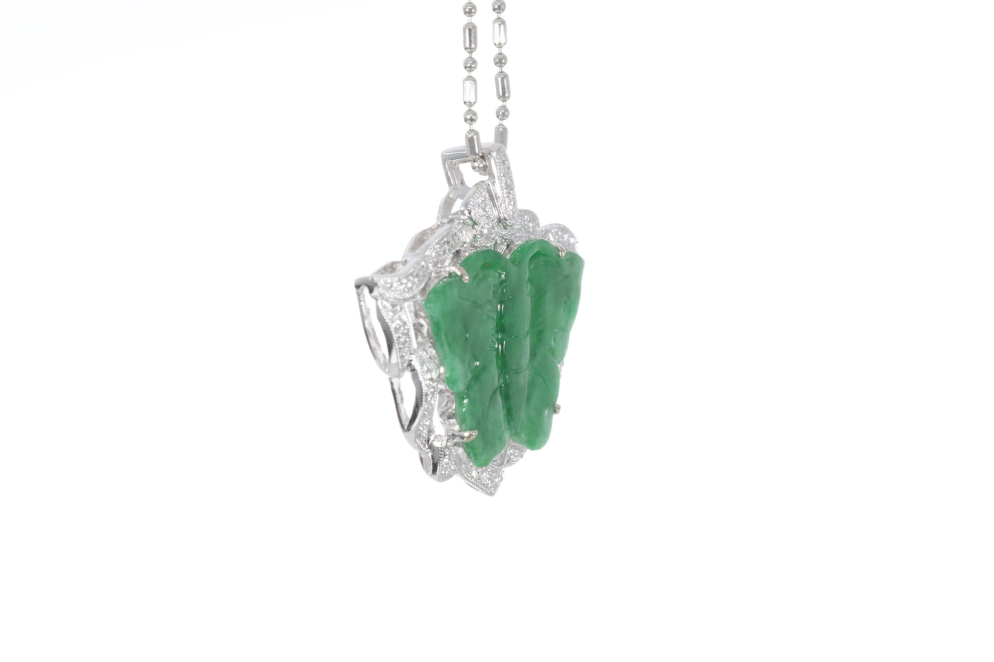 Jadeite Butterfly Pendant