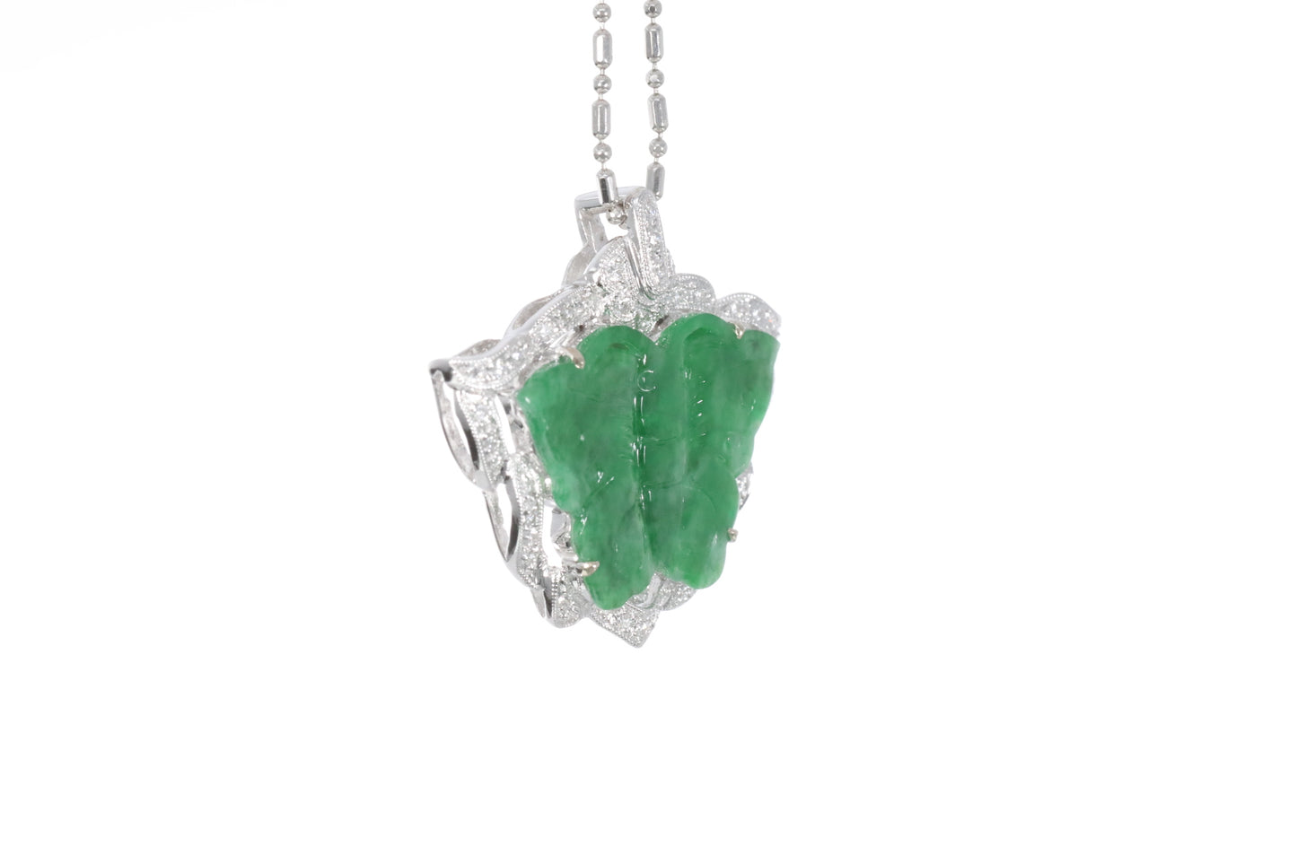 Jadeite Butterfly Pendant