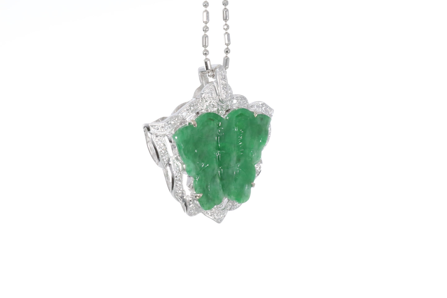 Jadeite Butterfly Pendant