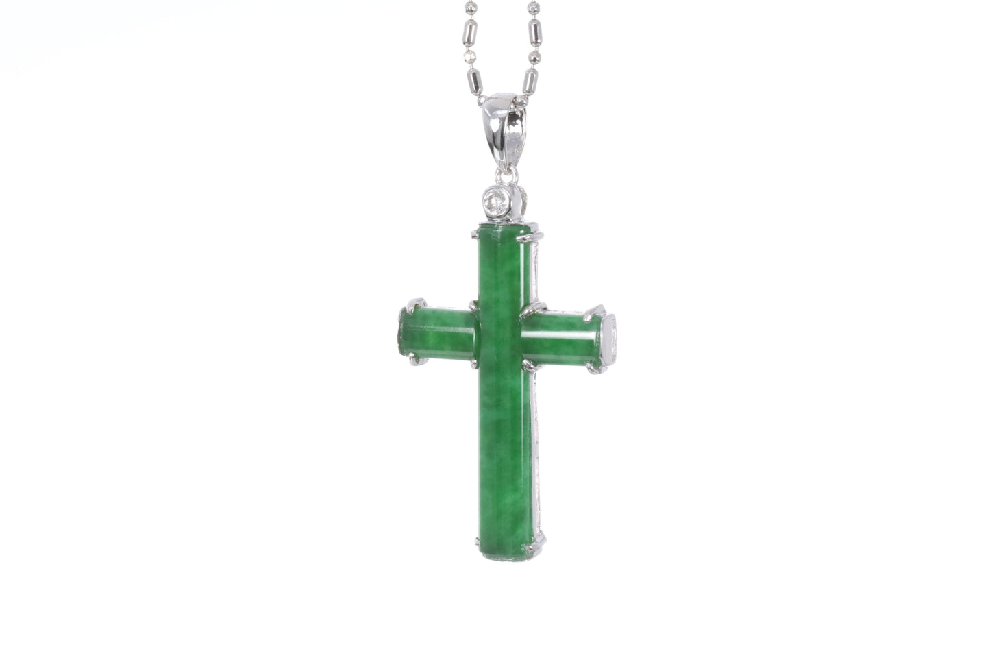 Jadeite Cross