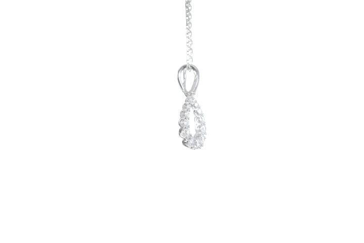 Pear Shaped Diamond Pendant