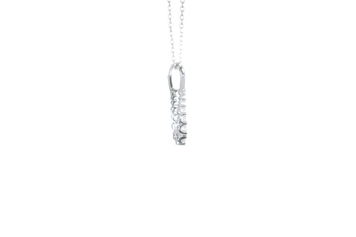 Pear Shaped Diamond Pendant