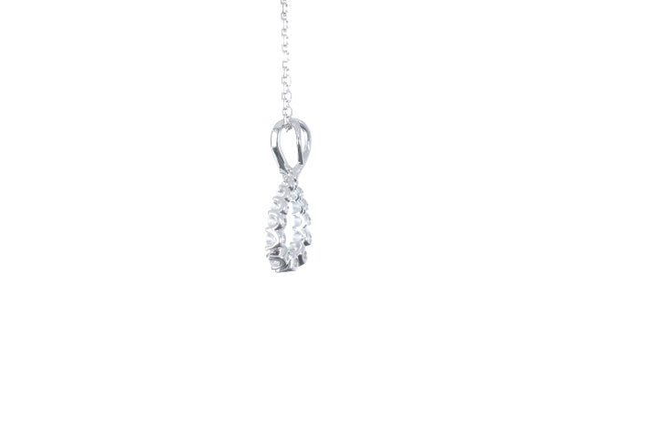 Pear Shaped Diamond Pendant