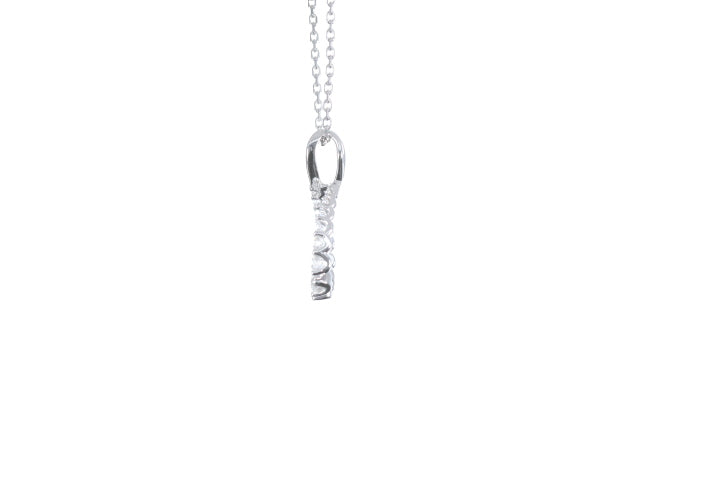 Pear Shaped Diamond Pendant